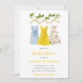 Zomer Kleding Kleding Line Vrijgezellenfeest Kaart (Voorkant)