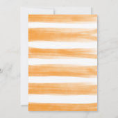 Zomer Kleine Cutie Sinaasappel Citrus 2e Verjaarda Kaart (Achterkant)