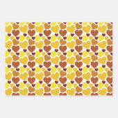 Zomer Kleur Hart Vorm Jigsaw Puzzel Inpakpapier Vel (Voorkant 3)