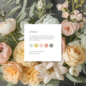 Zomer Kleur Stip Bruiloft Kleding Jurk Code Enclos Informatiekaartje