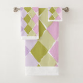 Zomer kleuren patroon bad handdoek (Insitu)