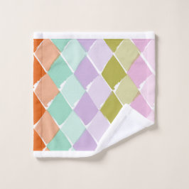 Zomer kleuren patroon bad handdoek