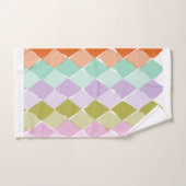 Zomer kleuren patroon bad handdoek (Handdoek)