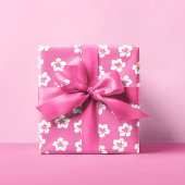 Zomer Kleurrijk Tropisch Bloempatroon Inpakpapier Vel