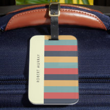Zomer Kleurrijke Retro Stripes Patroon