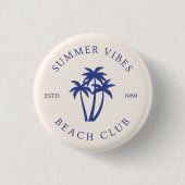 Zomer Knop Ronde Button 3,2 Cm (Voorkant)