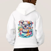 Zomer Koala Sublimatie Clipart (Achterkant)