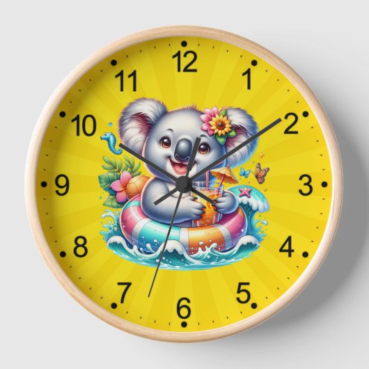 Zomer Koala Sublimatie Clipart-97702 (Voorkant)