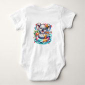 Zomer Koala Sublimatie Clipart-97702 Romper (Achterkant)
