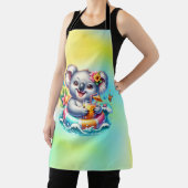 Zomer Koala Sublimatie Clipart-97702 Schort (Insitu)