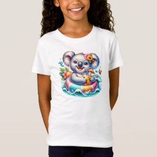 Zomer Koala Sublimatie Clipart T-shirt