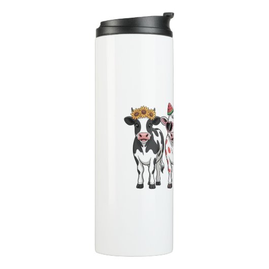 Zomer Koeien, Strand Boerderij Thermosbeker (Gedraaid links)