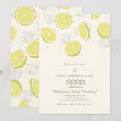 Zomer koelere uitnodiging (Voorkant / Achterkant)