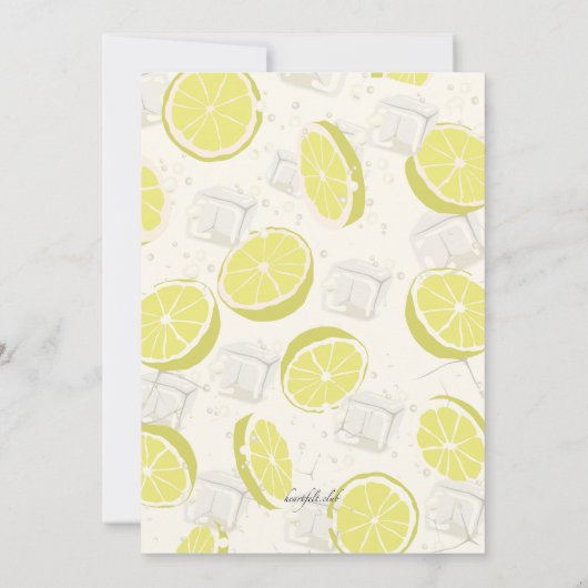 Zomer koelere uitnodiging (Achterkant)