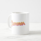 zomer koffiemok (Voorkant links)