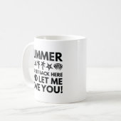 zomer koffiemok (Voorkant links)