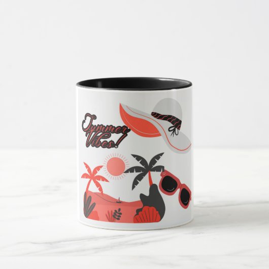 Zomer koffiemok mok (Midden)