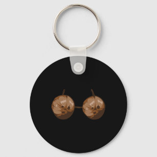 Zomer Kokosnoot BH Halloween Kostuum Leuke Outfit  Sleutelhanger
