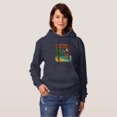“ZOMER KOM TERUG!” | Aangepaste naam Hoodie (Voorkant volledig)