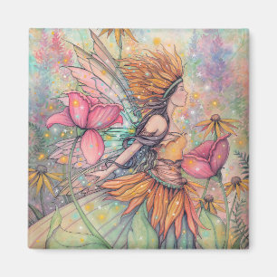 Zomer Koningin Fee Fantasie Kunst Molly Harrison Magneet