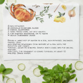 Zomer Krab Kook | Recept Erfstuk Theedoek (Gevouwen)