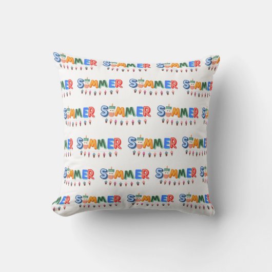 zomer kussen (Voorkant)