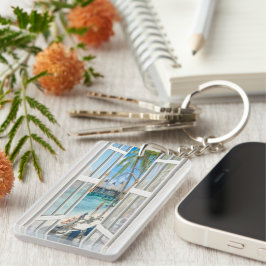 Zomer Kust Avontuur Sleutelhanger