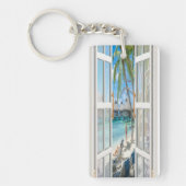 Zomer Kust Avontuur Sleutelhanger (Voorkant)