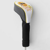 Zomer Kust Strand Quotes Golfheadcover (Schuin)