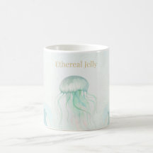 Zomer Kwallen Waterverf Oceaan Design