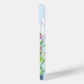 Zomer, kwikstaart, wilde bloemen Case-Mate iPhone case (Achterkant / Links)