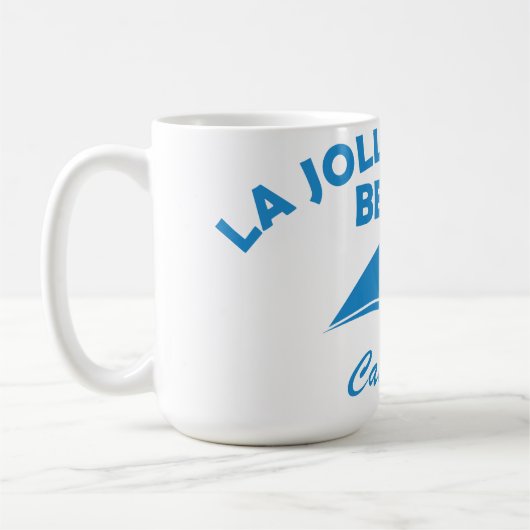 Zomer la jolla shores- california  koffiemok (Links)