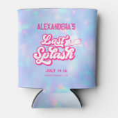 Zomer Laatste Splash Pool Bruidsmeisjesfeest Blikjeskoeler (Voorkant)