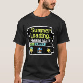 Zomer laden... wacht alsjeblieft - Grappige Tech T-shirt (Voorkant)