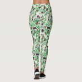 Zomer - Lady Bugs, Vlinders en Bladeren Leggings (Achterkant)