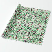 Zomer - Lady Bugs, Vlinders en Bladeren - Roll Cadeaupapier (Uitgerold)