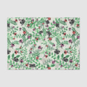 Zomer - Lady Bugs, Vlinders en Bladeren Tissuepapier (Voorkant)