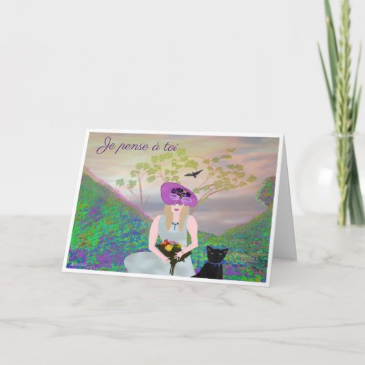 Zomer LadyLeemarie's Troefkaart Kaart (Voorkant)