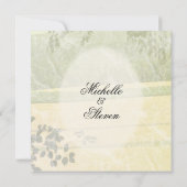 Zomer Landscape Wedding Wedding Invitting Kaart (Achterkant)