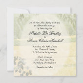 Zomer Landscape Wedding Wedding Invitting Kaart (Voorkant)