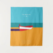 Zomer lay-out poster wandkleed (Voorkant)