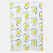 Zomer Lemon Tea Handdoek Keuken Handdoek (Verticaal)