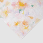 Zomer Lente Bloemen Elegant Bloemendecoupage Tissuepapier (Detail)