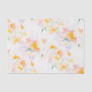 Zomer Lente Bloemen Elegante Bloemendecoupage Tissuepapier