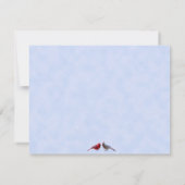 Zomer/Lente bruiloft-Natuur Thema: Kaart (Achterkant)