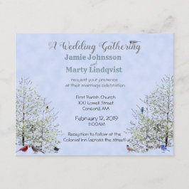 Zomer/Lente bruiloft-Natuur Thema: Kaart