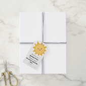 Zomer leraar waardering uit einde van het jaar fav cadeaulabel (Met Touw)