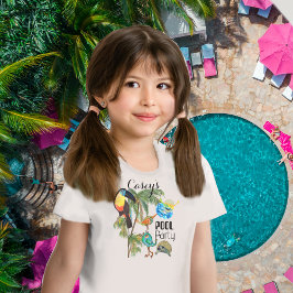 Zomer Leuk Zwembad Party Verjaardag T-shirt