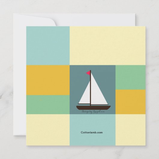 Zomer leuke uitnodiging (Achterkant)