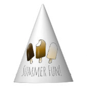 Zomer Leuke Verjaardag Feesthoedjes (Voorkant)